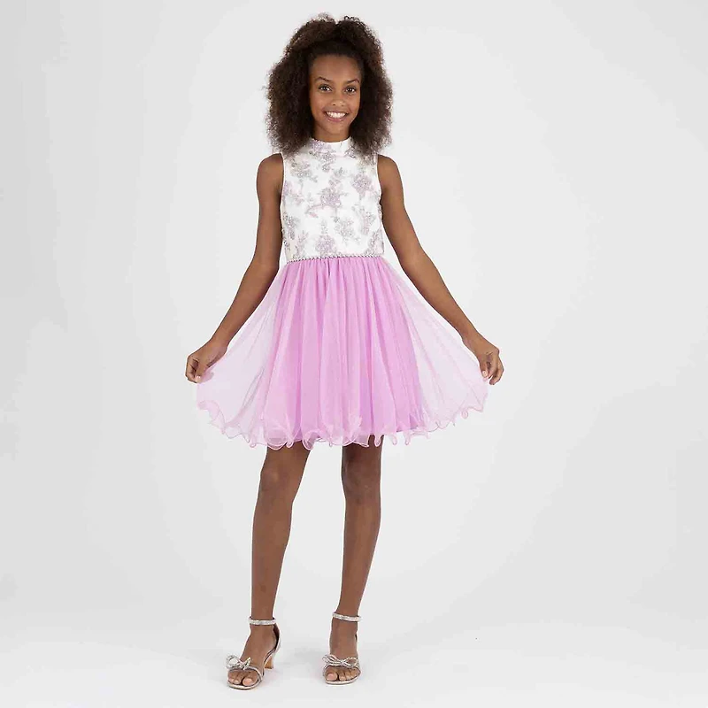 Speechless Big Kid Girls Sleeveless Fit + Flare Dress