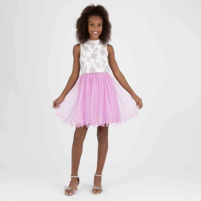 Speechless Big Kid Girls Sleeveless Fit + Flare Dress