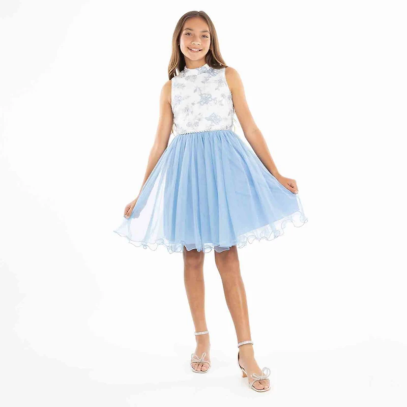 Speechless Big Kid Girls Sleeveless Fit + Flare Dress