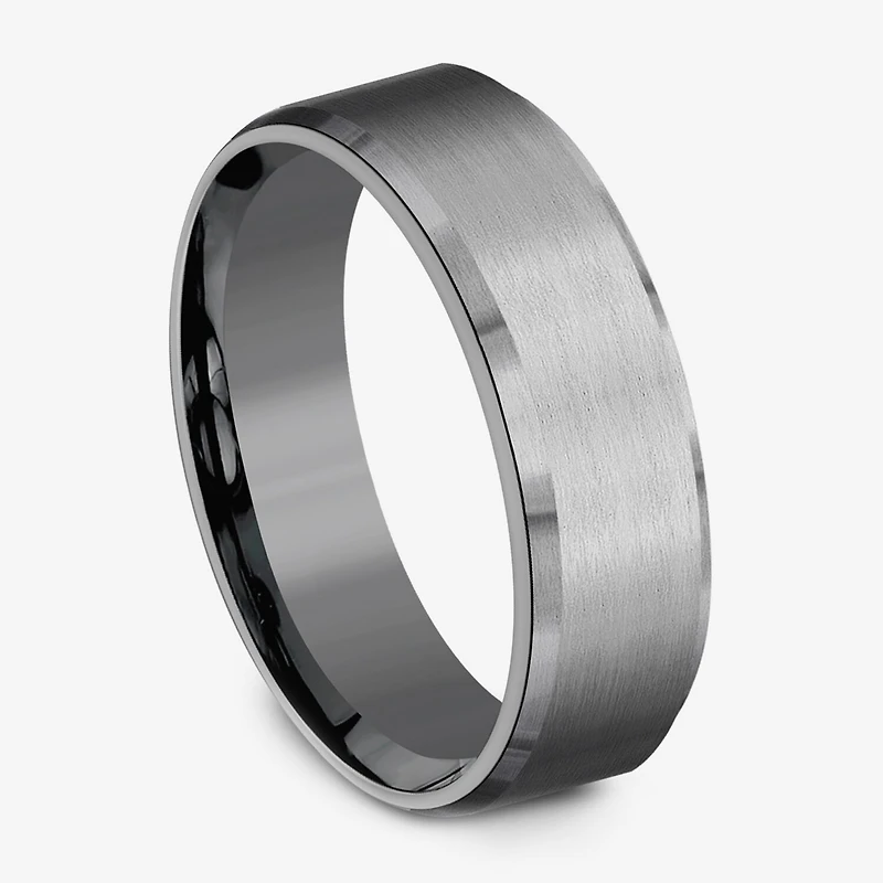 Mens 7MM Tantalum Wedding Band