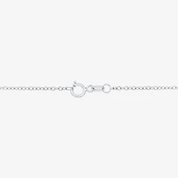 ( H-I/Si1-Si2 ) 2 CT. Lab-Grown Diamond 14K Gold Princess 18 Inch Pendant Necklace
