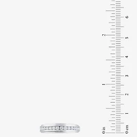Womens 1 CT. T.W. Natural White Diamond 10K Gold Round Side Stone Bridal Set