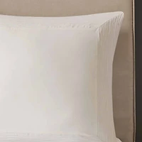 N Natori Hanae Cotton Blend Yarn Dyed Euro Sham