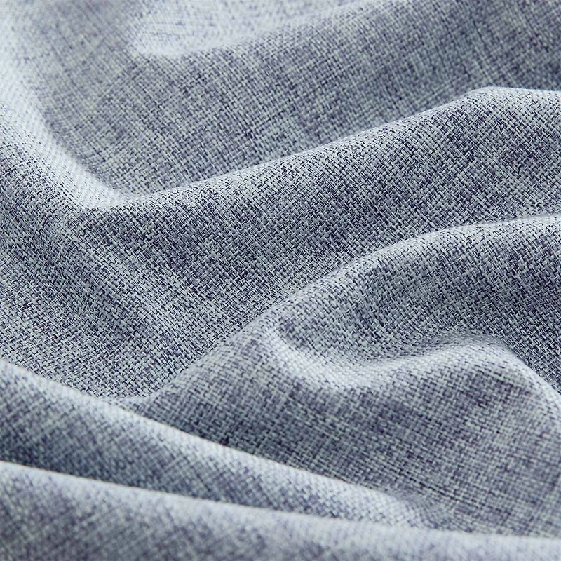 Threadmade Solace Rod Pocket Back Tab Energy Saving 100% Blackout Single Curtain Panel