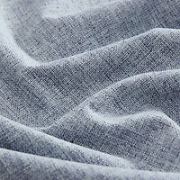 Threadmade Solace Rod Pocket Back Tab Energy Saving 100% Blackout Single Curtain Panel