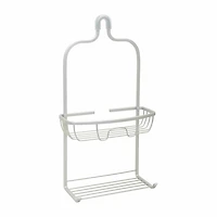 Zenna Home Never Rust Aluminum Over The Shower Caddy