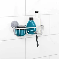 Zenna Home Aluminum Power Grip Pro Shower Caddy