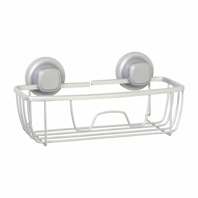 Zenna Home Aluminum Power Grip Pro Shower Caddy