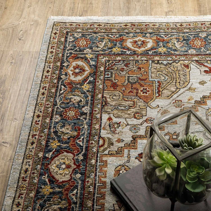 Covington Home Adeline Oriental Medallion 27"X90" Indoor Rectangular Runner