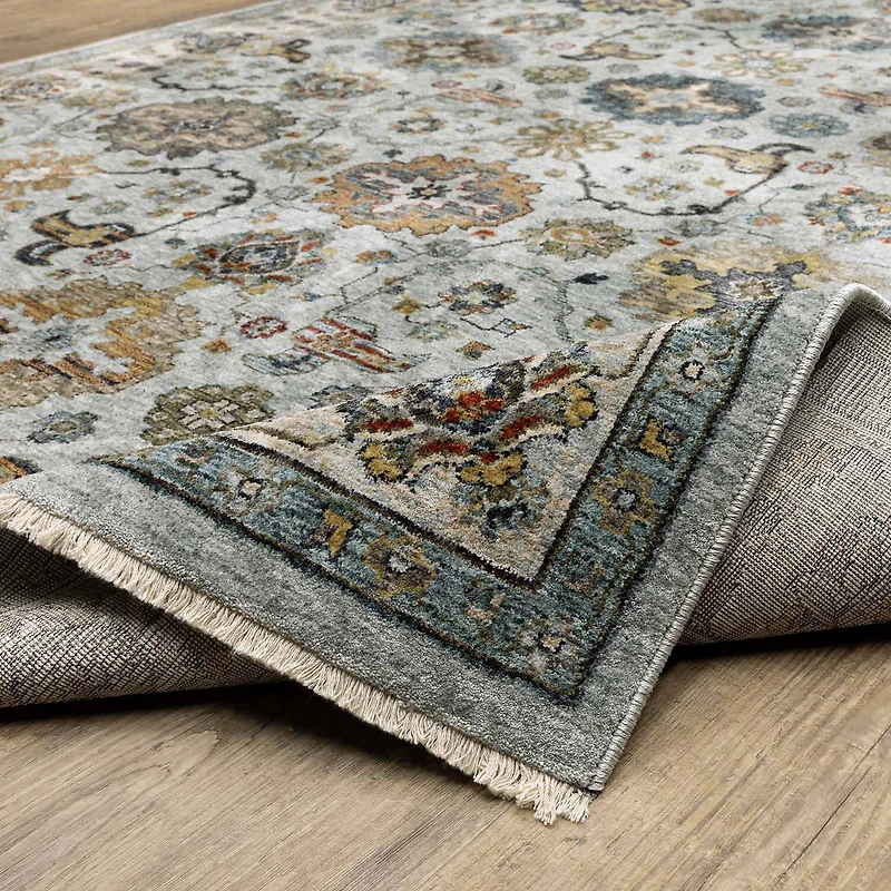 Covington Home Adeline Traditional Medallion 27"X90" Indoor Rectangular Runner