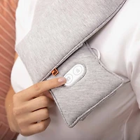Sharper Image Calming Neck Wrap with Copper and Charcoal