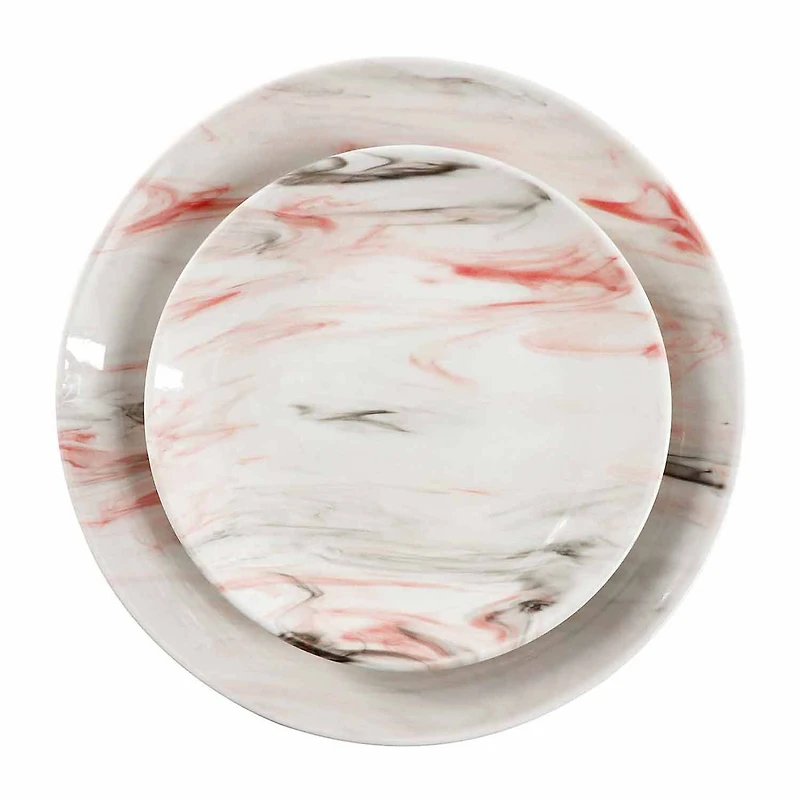 Elama Fine Marble 16-pc. Porcelain Dinnerware Set