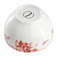 Elama Traditional Rose 16-pc. Stoneware Dinnerware Set
