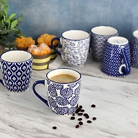 Elama Declan 6-pc. Stoneware Dinnerware Set