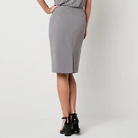Black Label by Evan-Picone Womens Suit Skirt