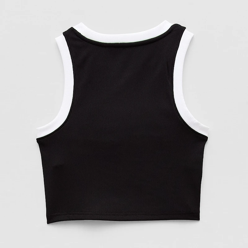 Xersion Ribbed Little & Big Kid Girls Long Line Bra Tank
