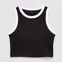 Xersion Ribbed Little & Big Kid Girls Long Line Bra Tank