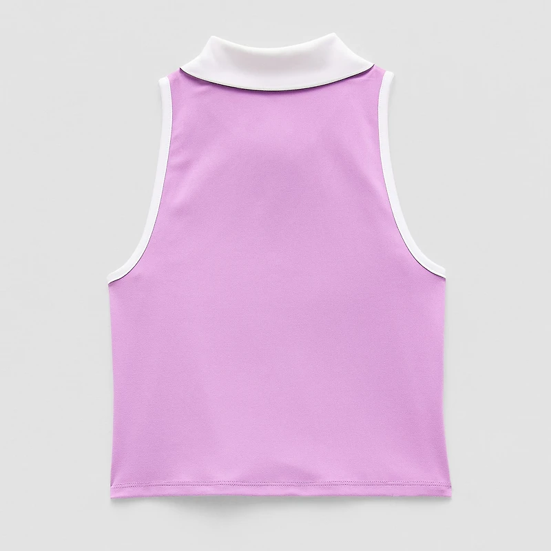 Xersion Polo Little & Big Kid Girls Sleeveless Active Tank Top