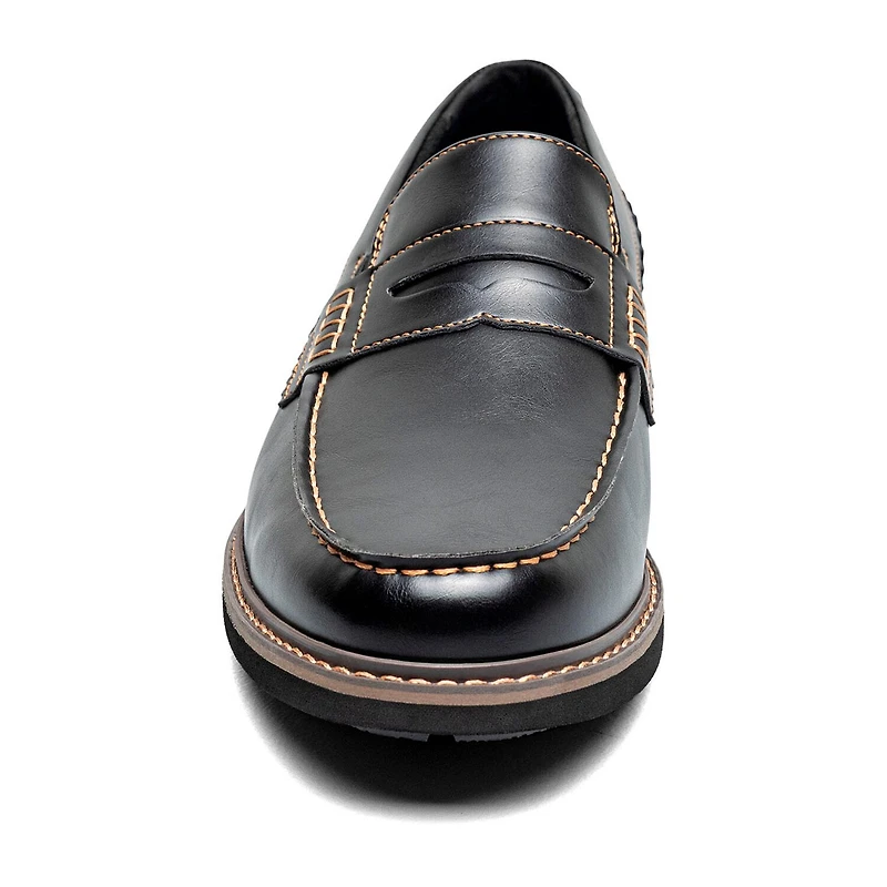 Nunn Bush Oslo Mens Moc Closed Toe Slip-On Shoe
