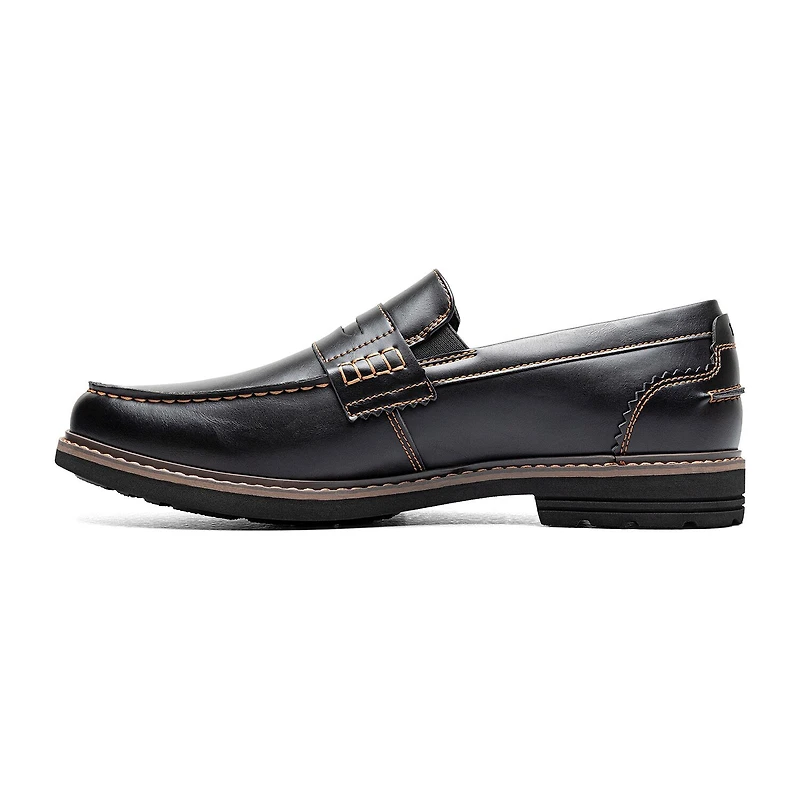 Nunn Bush Oslo Mens Moc Closed Toe Slip-On Shoe