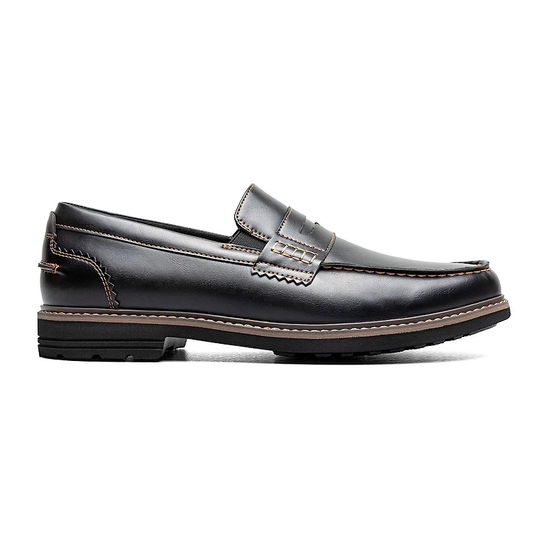 Nunn Bush Oslo Mens Moc Closed Toe Slip-On Shoe