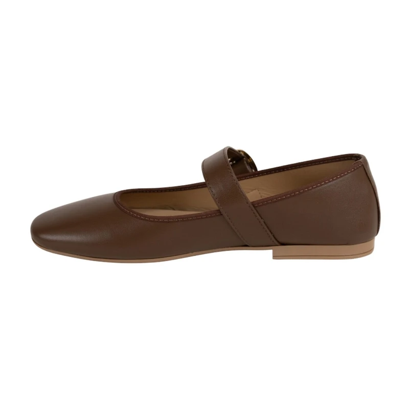Italian Shoemakers Orla Womens Round Closed Toe Ballet Flats