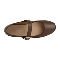 Italian Shoemakers Orla Womens Round Closed Toe Ballet Flats