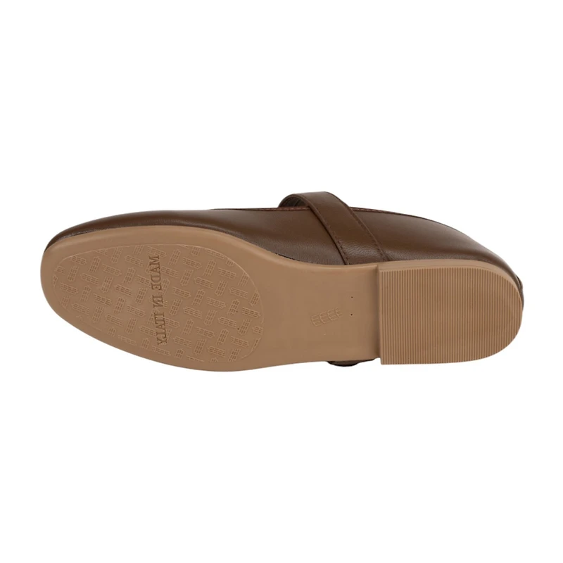 Italian Shoemakers Orla Womens Round Closed Toe Ballet Flats