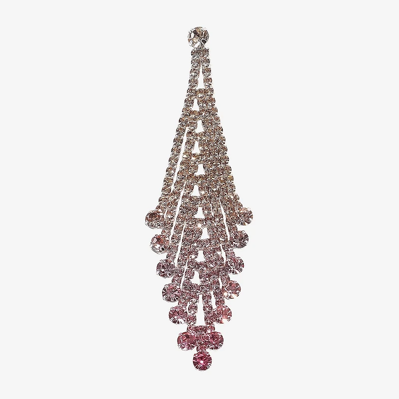 Bijoux Bar Gold Tone Womens Drop Earrings