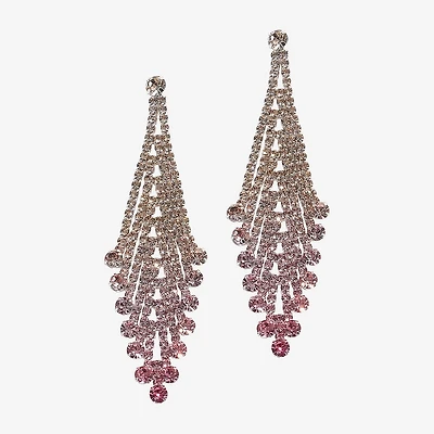 Bijoux Bar Gold Tone Womens Drop Earrings