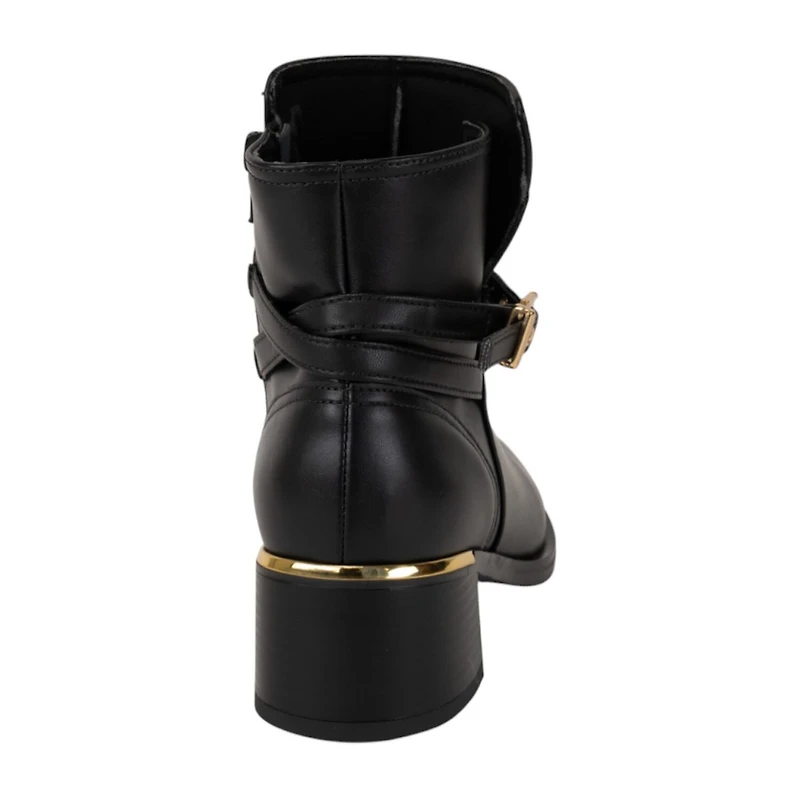 Italian Shoemakers Womens Vienna Block Heel Booties