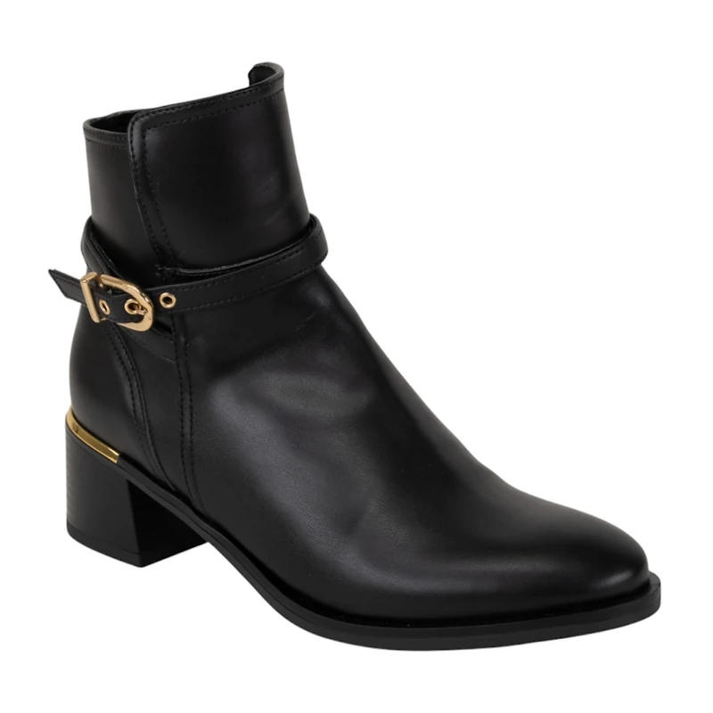 Italian Shoemakers Womens Vienna Block Heel Booties