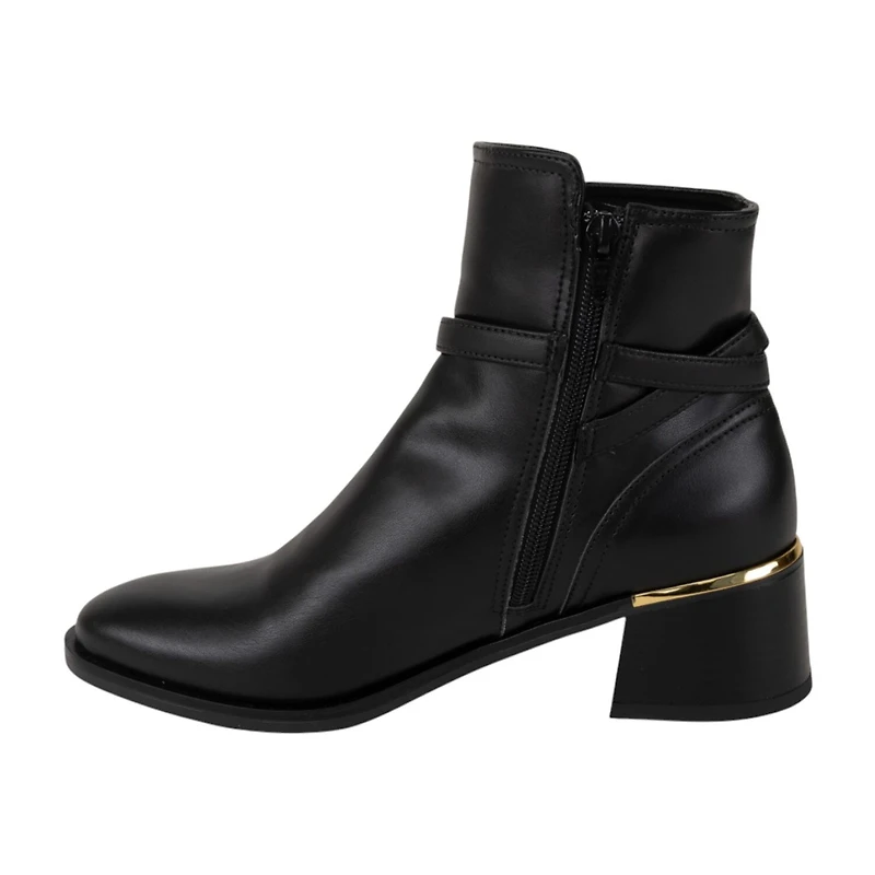 Italian Shoemakers Womens Vienna Block Heel Booties