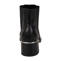Italian Shoemakers Womens Bentley Block Heel Booties