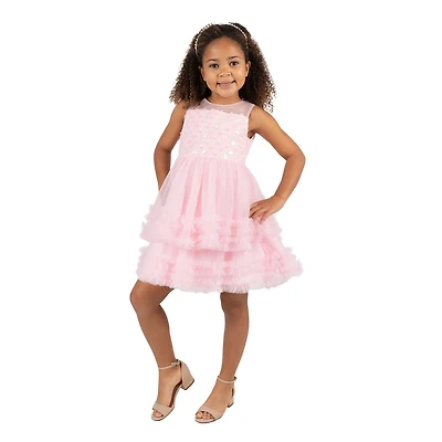 Rare Editions Little Girls Sleeveless A-Line Dress