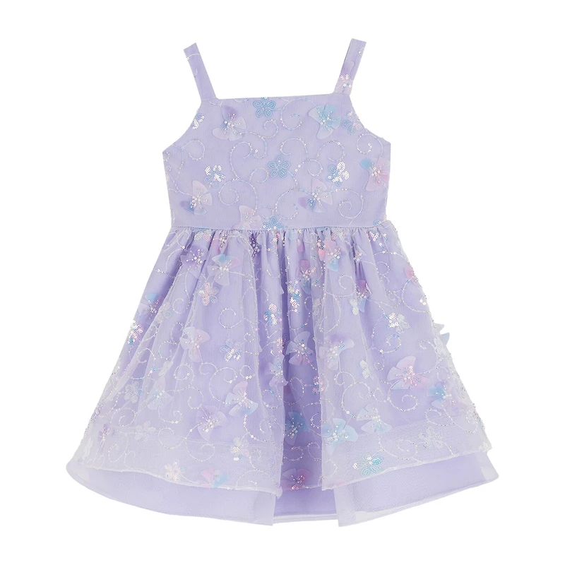 Rare Editions Little Girls Sleeveless A-Line Dress