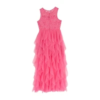 Rare Editions Big Kid Girls Sleeveless Maxi Dress