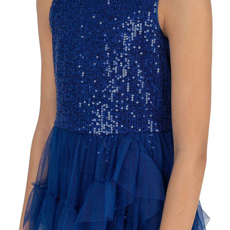 Rare Editions Big Kid Girls Sleeveless Maxi Dress
