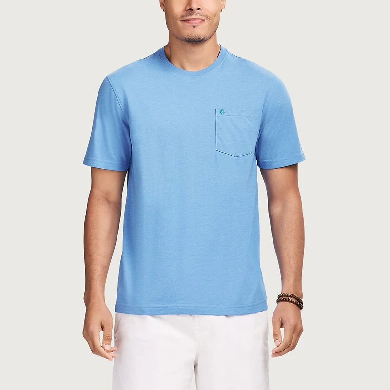 IZOD Saltwater Soft Wash Mens Crew Neck Short Sleeve T-Shirt