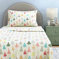 Linery Holiday Flannel Sheet Set