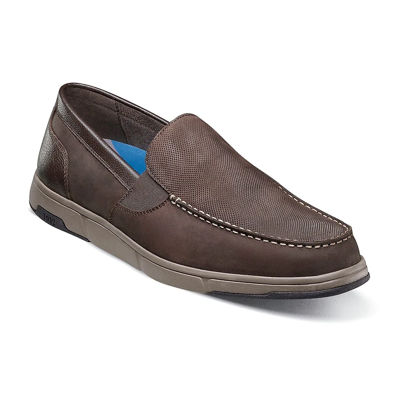 Nunn Bush Luca Mens Moc Closed Toe Slip-On Shoe
