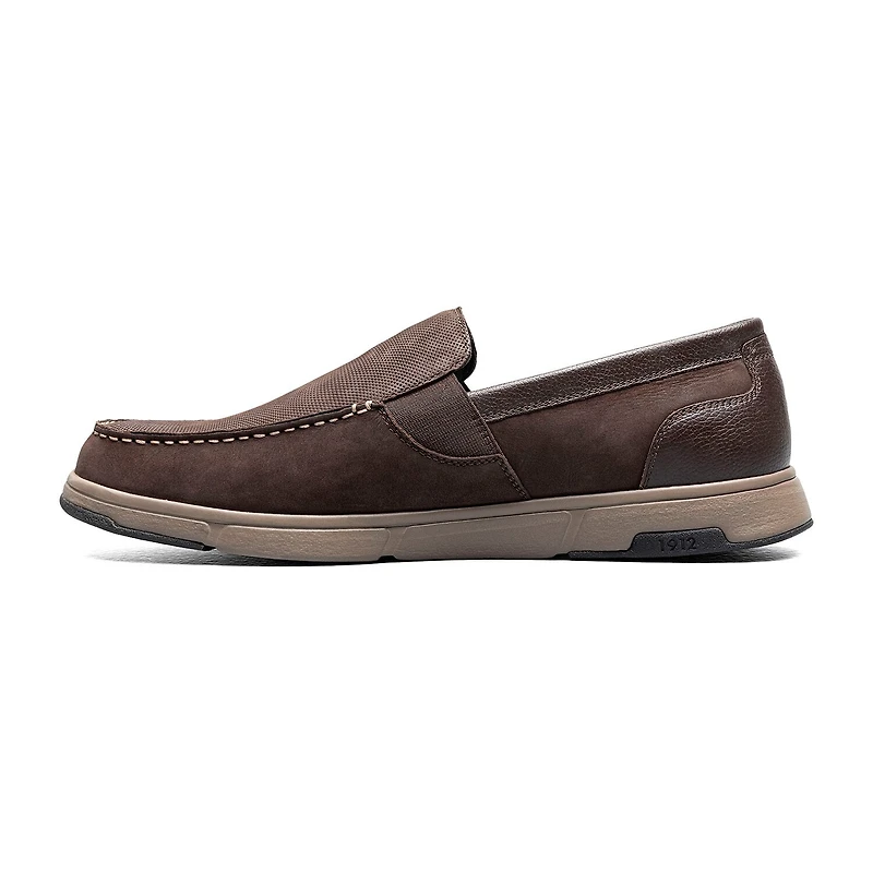 Nunn Bush Luca Mens Moc Closed Toe Slip-On Shoe