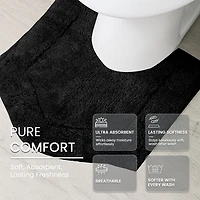 Home Weavers Inc Waterford Quick Dry 20X20 Inch Bath Rug