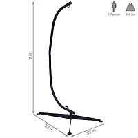 Sunnydaze® Steel C-Stand for Hanging Hammock Chairs