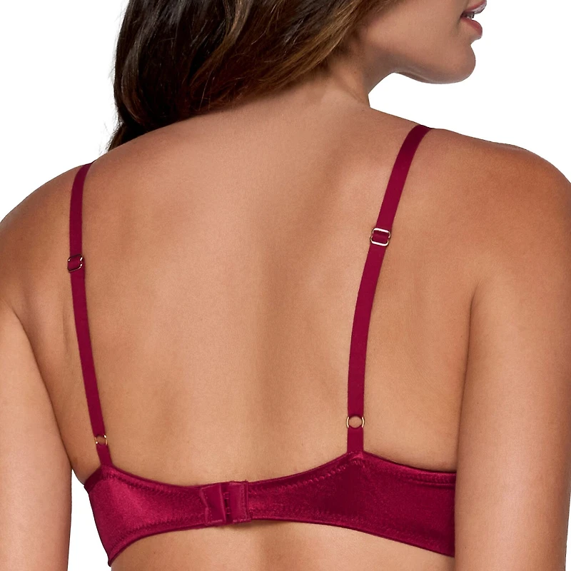 Ilusion Womens Light Support Underwire Unlined Demi Bra 70157