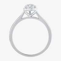 (H-I / Si2) Womens 3/4 CT. Lab Grown White Diamond 10K Gold Pear Solitaire Engagement Ring