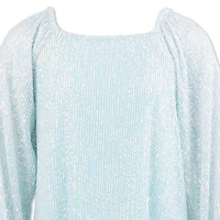 Speechless Big Kid Girls Long Sleeve Shift Dress