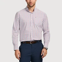 IZOD Performance Comfort Mens Long Sleeve Classic Fit Stretch Fabric Button-Down Shirt