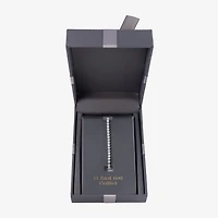 Floating Diamonds (F / Vs2) Womens 5 CT. T.W. Lab Grown White Diamond 14K Gold 7.25 Inch Tennis Bracelet