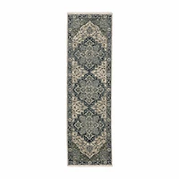 Covington Home Adeline Center Medallion 27"X90" Indoor Rectangular Runner